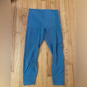 Lululemon In Movement 25” Tight in Utility Blue, Size 10